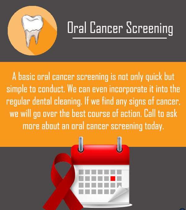 You Can Never Be Too Careful: Oral Cancer Screenings